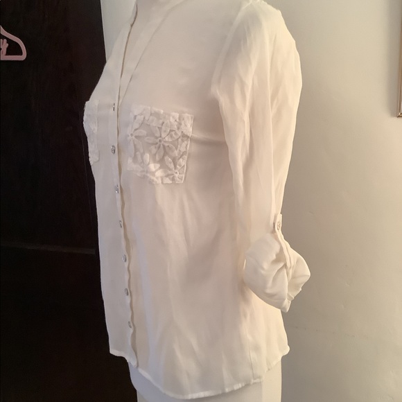 Rue 21 long sleeve gorgeous blouse - Picture 3 of 6